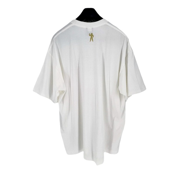 BILLIONAIRE BOYS CLUB CLASSIC ARCH WHITE & GOLDEN YELLOW LOGO TEE - Picture 6 of 9